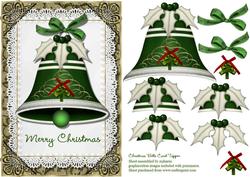 Bells of Christmas Card Topper