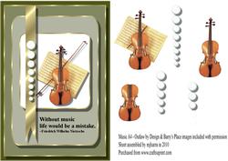 Music Card Front