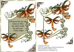 Friendship Card Front