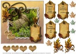 Autumn Daze Card Topper 1
