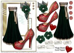 Magic Shoes Card Topper 2
