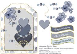 Celebration Tag Card Topper