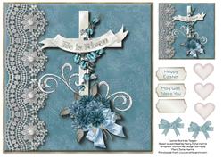 8x8 Easter Sunrise Topper 3