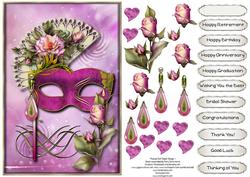 Masked Ball Topper - Design 3