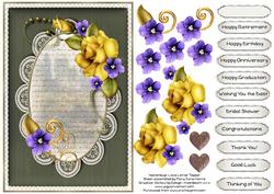 Yesterday's Love Letter Topper