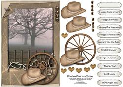 Cowboy Country Topper