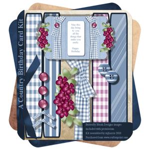 A Country Birthday Card Kit
