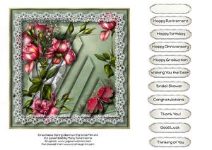 Breathless Spring Abstract Pyramid Mini Kit