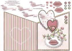 Simply Pink Quick Card