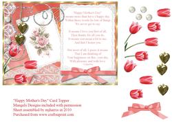 Happy Mother's Day Card Topper