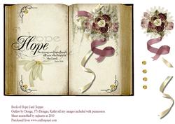 Book of Hope Card Topper