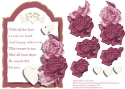 Happy Wishes Card Topper