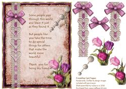 Friendship Card Topper