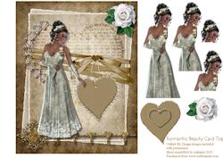 Romantic Beauty Card Topper