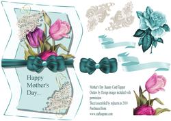 Mother's Day Beauty Card Topper