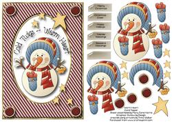 Warm Heart Card Topper