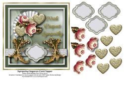 Sympathy Elegance Card Topper 1
