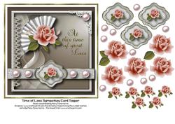 Time of Loss Sympathy Card Topper 2