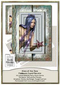 Kiss of the Sea Foldback Card Mini Kit