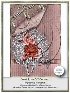 Blush Rose Off-center Pyramid Mini Kit