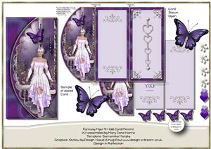 Fantasy Myst Tri-fold Card Mini Kit