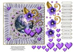 Cherish the Love Card Topper 1