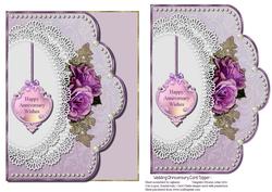 Wedding Anniversary Card Topper 1