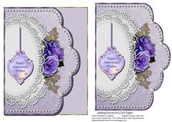 Wedding Anniversary Card Topper 2