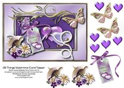 All Things Valentine Card Topper 1