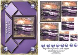 High Tide Pyramid Birthday Topper 1