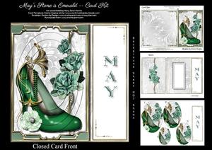 May's Stone is Emerald - Card Kit