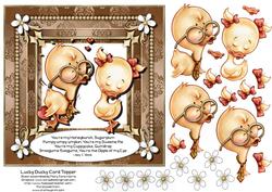 Lucky Ducky Card Topper 4