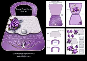 Purse Card Lavender - Mini Kit