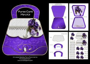 Purse Card Purple - Mini Kit