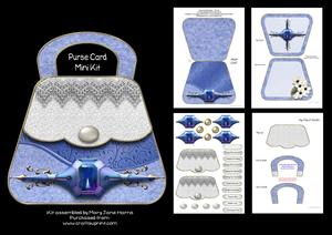 Sky Blue Purse Mini Kit