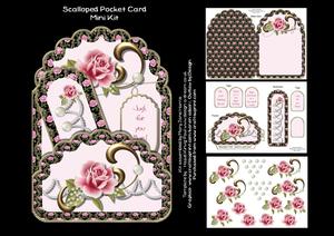 Scalloped Rose Bloom Pocket Mini Kit