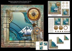 Sailing the High Seas Corner Stacker Mini Kit
