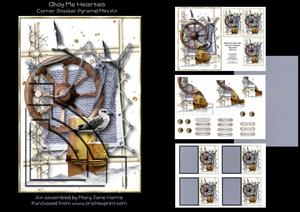 Ahoy Me Hearties Corner Stacker Pyramid Mini Kit