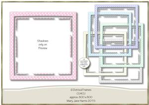 6 Dotted Frames - Cu4cu