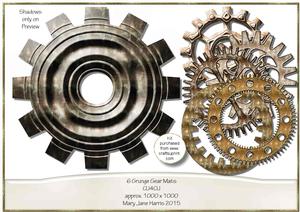 6 Grunge Gear Mats - Cu4cu