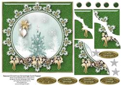 Special Christmas Greetings Card Topper 2