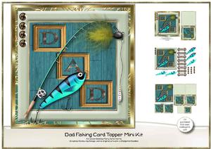 Dad Fishing Card Topper Mini Kit