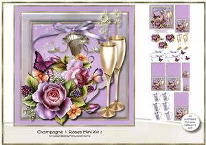 Champagne & Roses Mini Kit 2