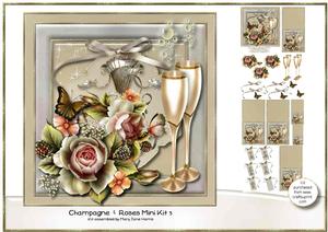 Champagne & Roses Mini Kit 3