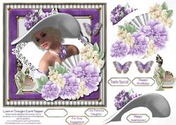 Lost in Thought Card Topper 3