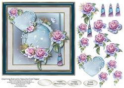 Charming, Romantic, Beautiful Card Topper 1