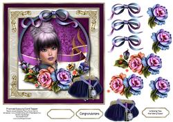 Framed Beauty Card Topper 2
