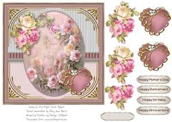 Lady of the Mysts Card Topper