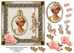Simply Stunning Cameo Card Topper 2