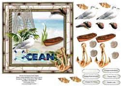 Ocean Breezes Card Topper